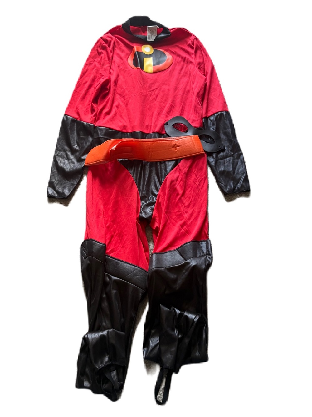 Disney Mrs. Incredible Jumpsuit Costume Medium 8-10 Halloween World Cruise Land